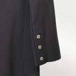 Women's Dark Gray Knit Blazer Jacket