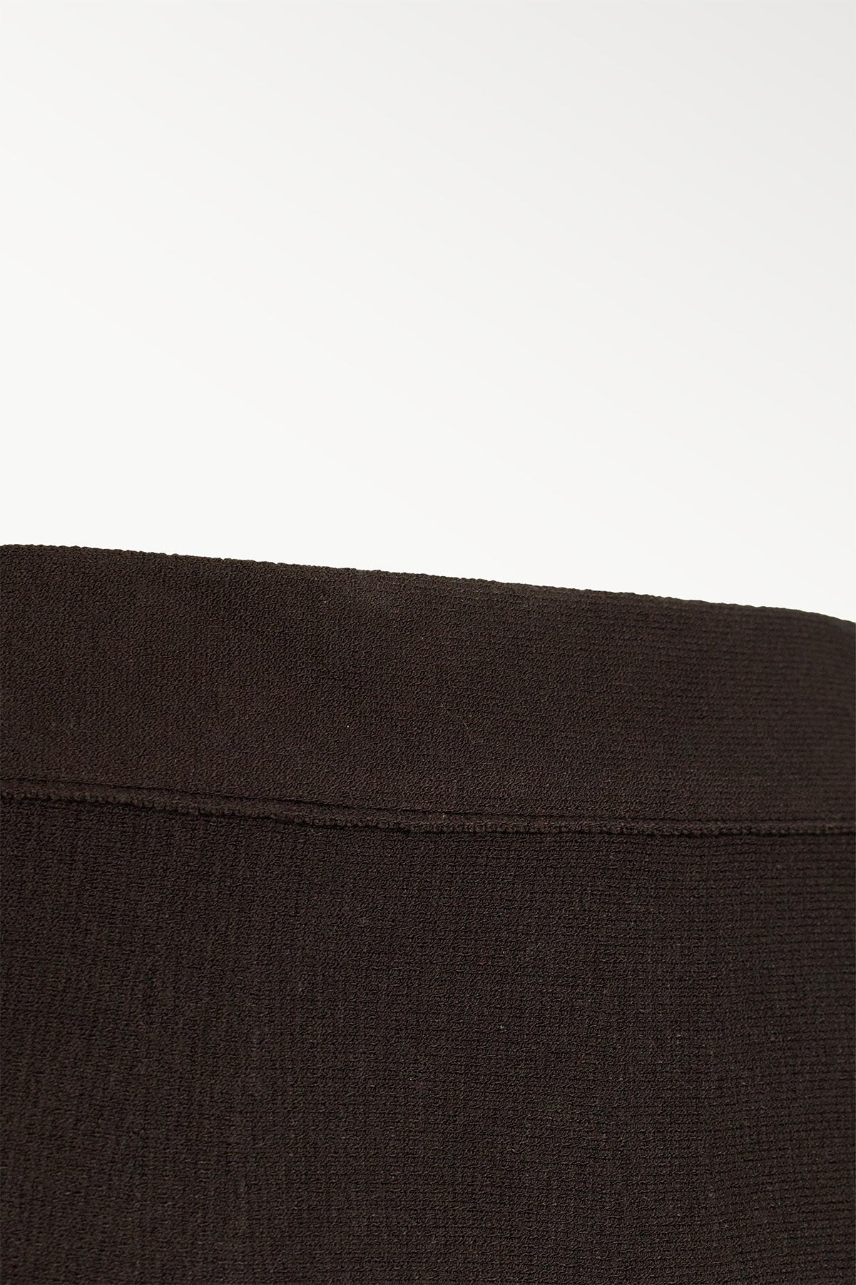 Bitter Brown Pleated Midi Skirt