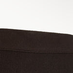 Bitter Brown Pleated Midi Skirt