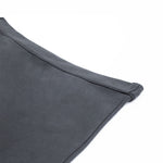 Dark Gray Pleated Midi Skirt