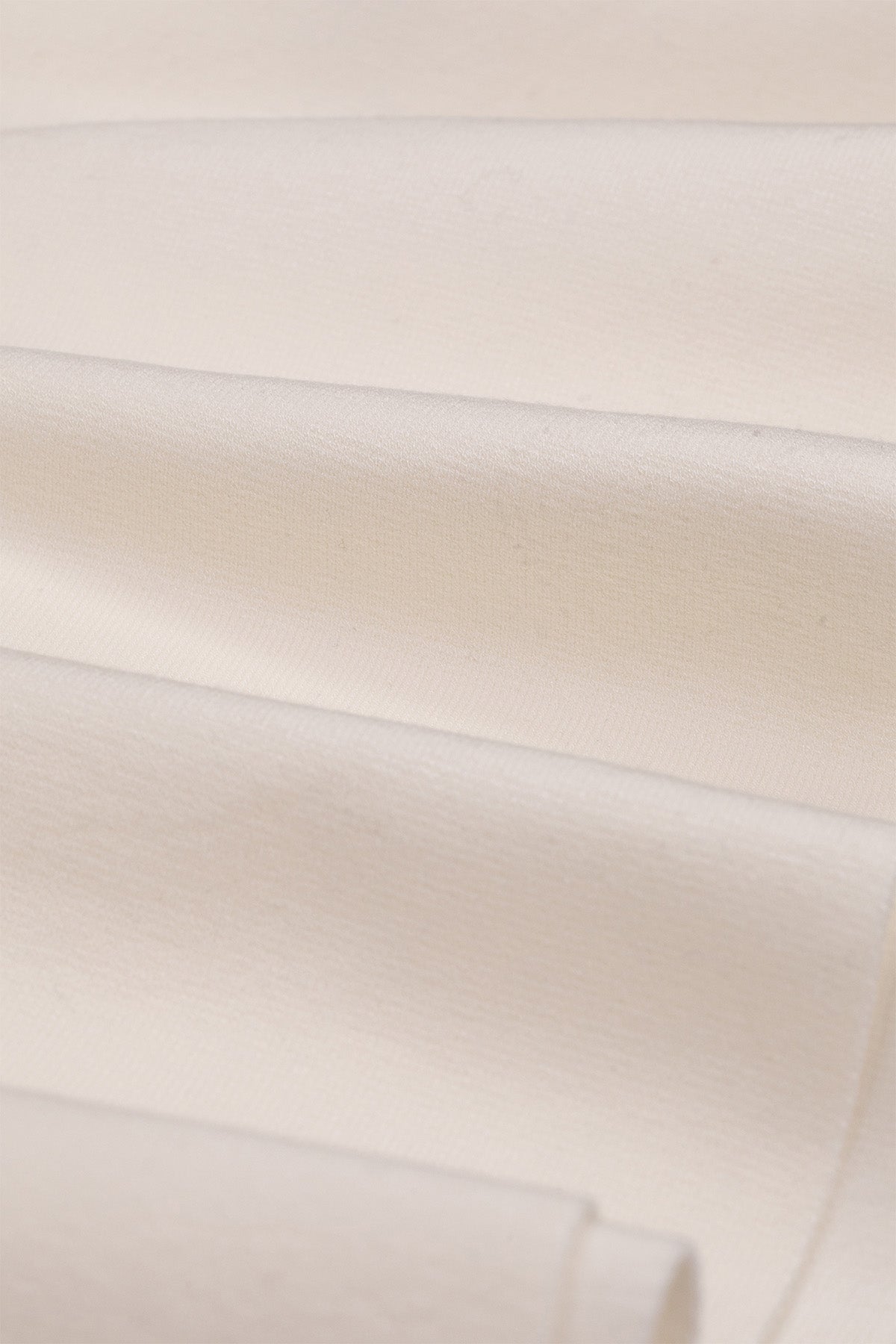 Ecru Peplum Knit Women's Sweater