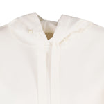 Ecru Pearl Detailed Women's Sweatshirt