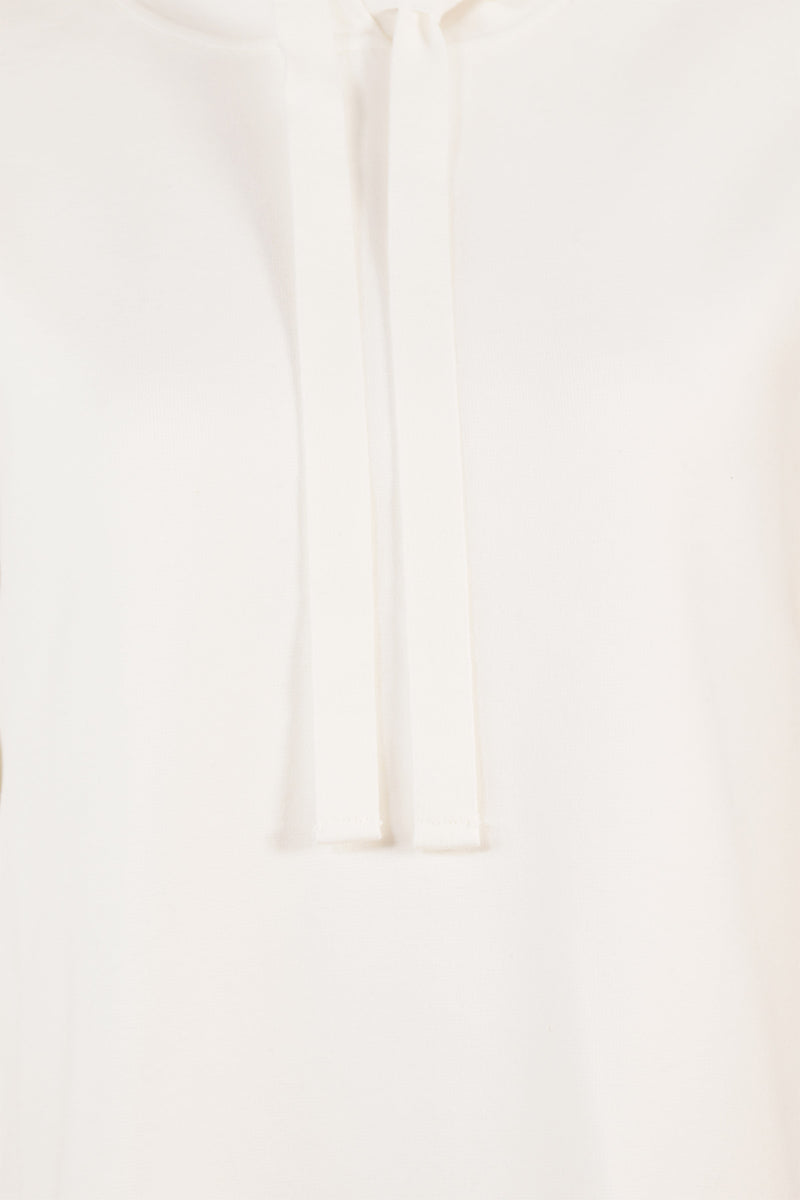 Ecru Pearl Detailed Women's Sweatshirt