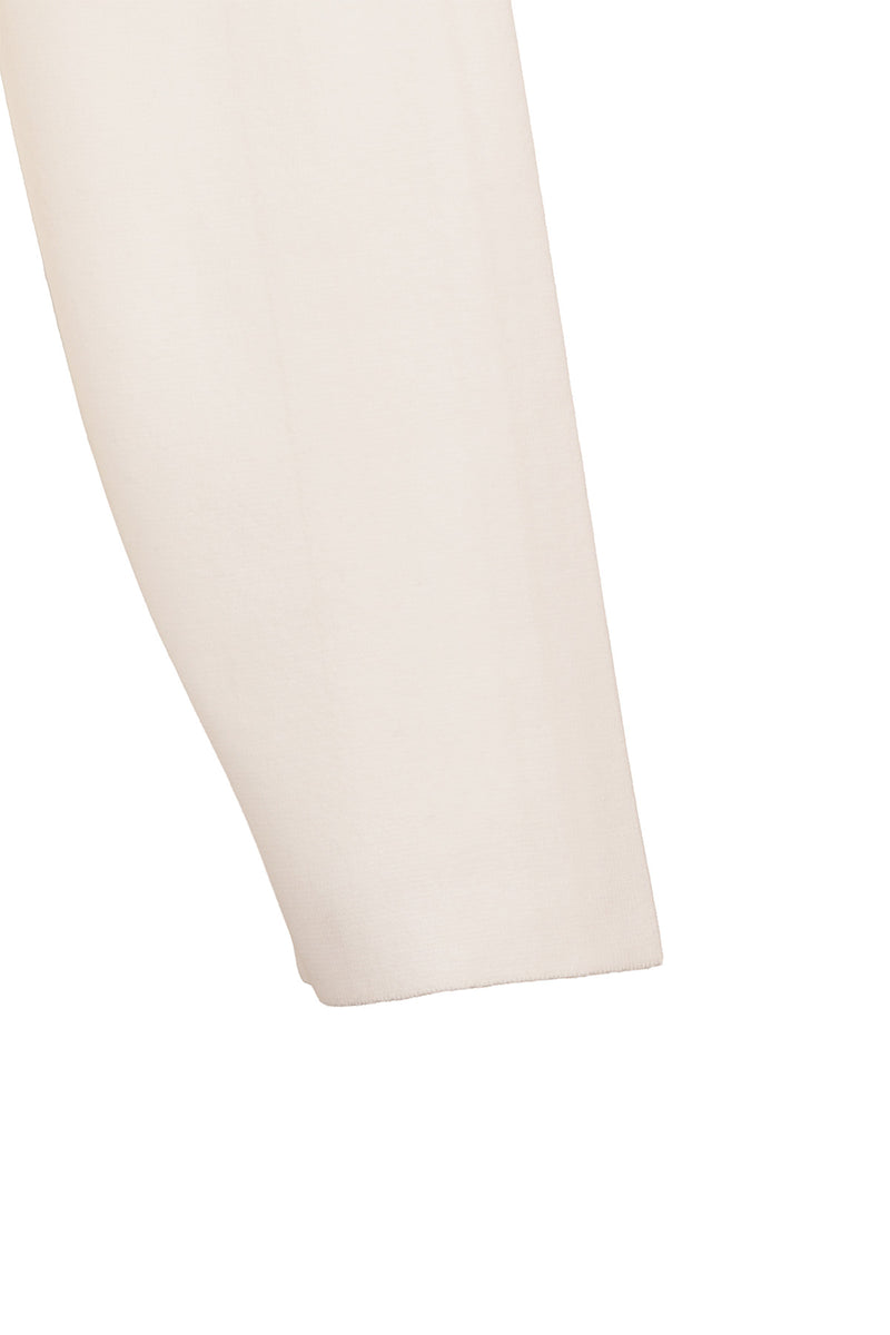 Ecru Pearl Detailed Women's Sweatshirt