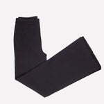 Black Wide-Leg Crop Women's Pants