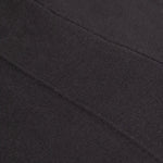 Black Wide-Leg Crop Women's Pants