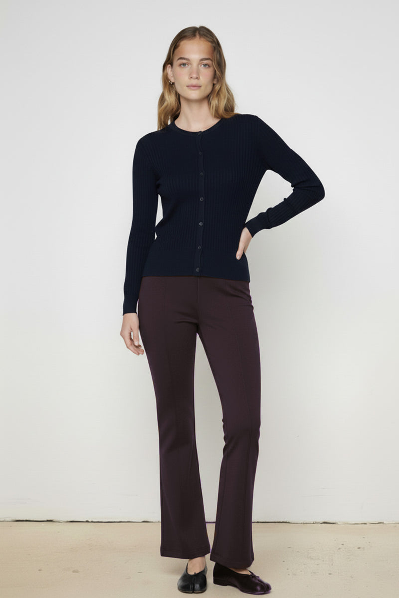 Bitter Coffee Wide Leg Crop Women's Pants
