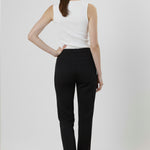 Black Zipper Women's Pants