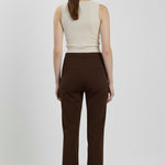 Bitter Coffee Zipper Women's Pants