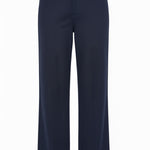 Navy Zippered Women's Pants