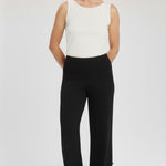 Women's Black Pearl Detail Pants