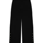 Women's Black Pearl Detail Pants