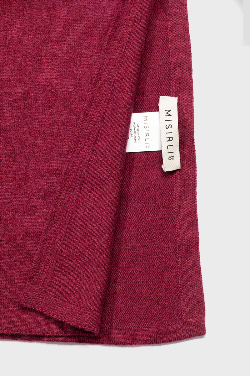 Mürdüm Cashmere and Wool Blend Scarf