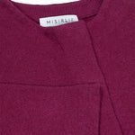 Wool Pocket Buttoned Women's Jacket