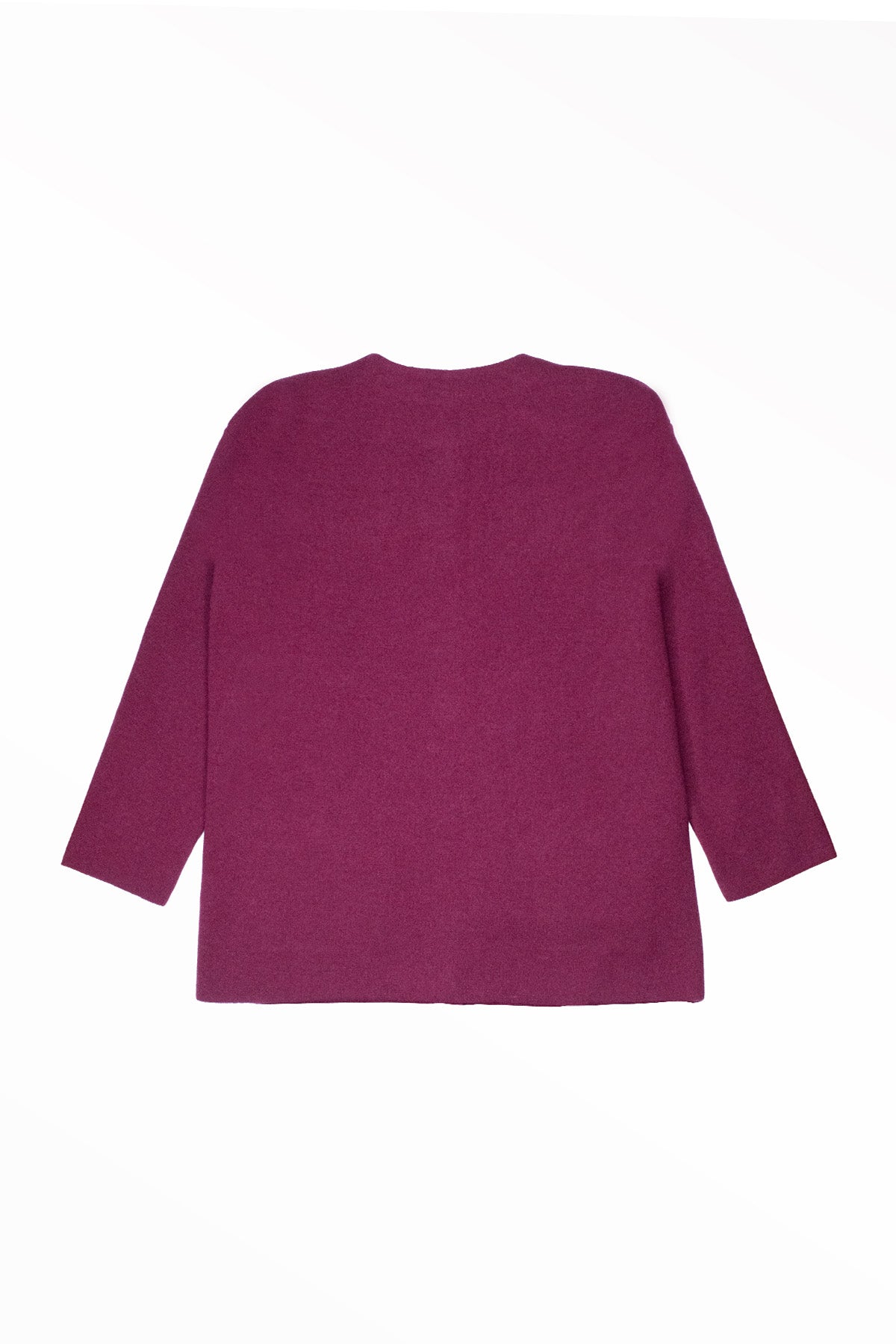 Wool Pocket Buttoned Women's Jacket