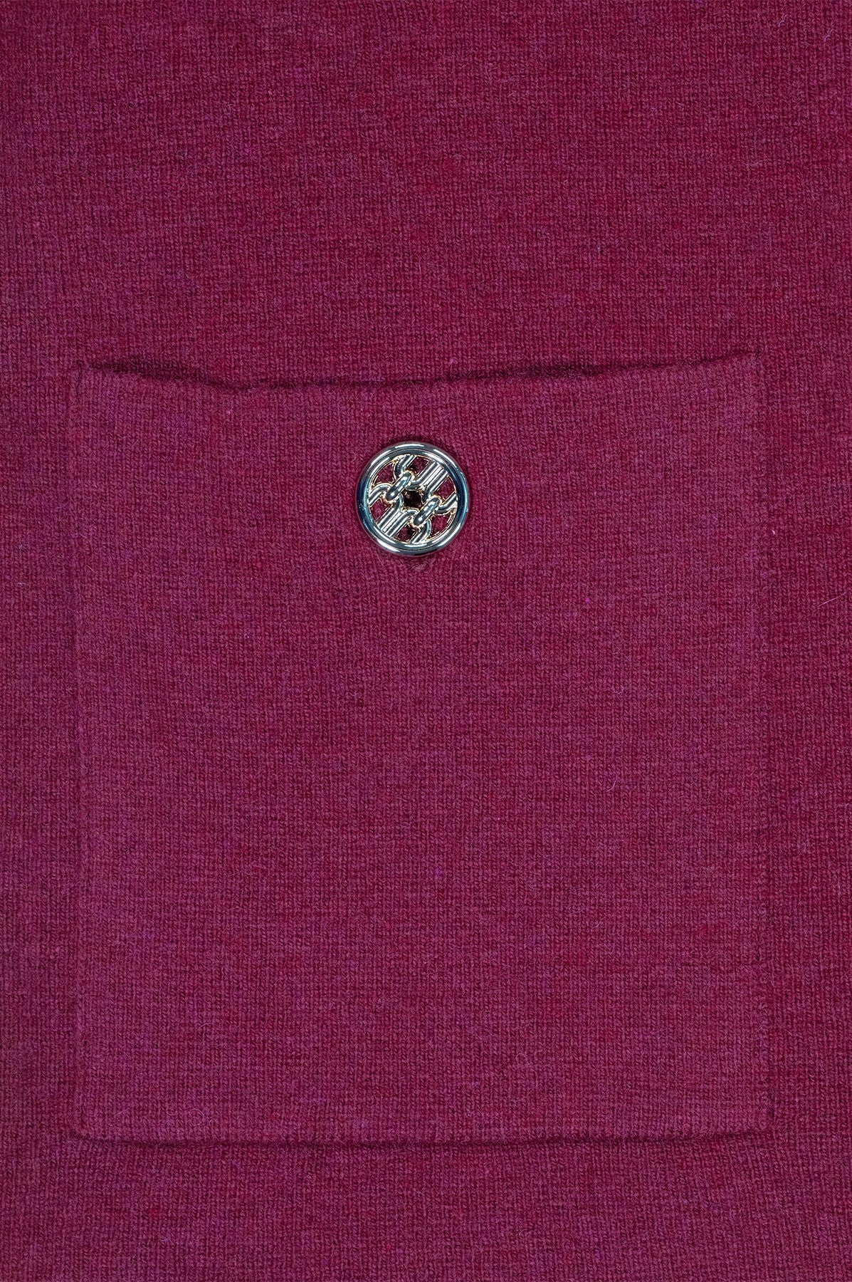 Wool Pocket Buttoned Women's Jacket