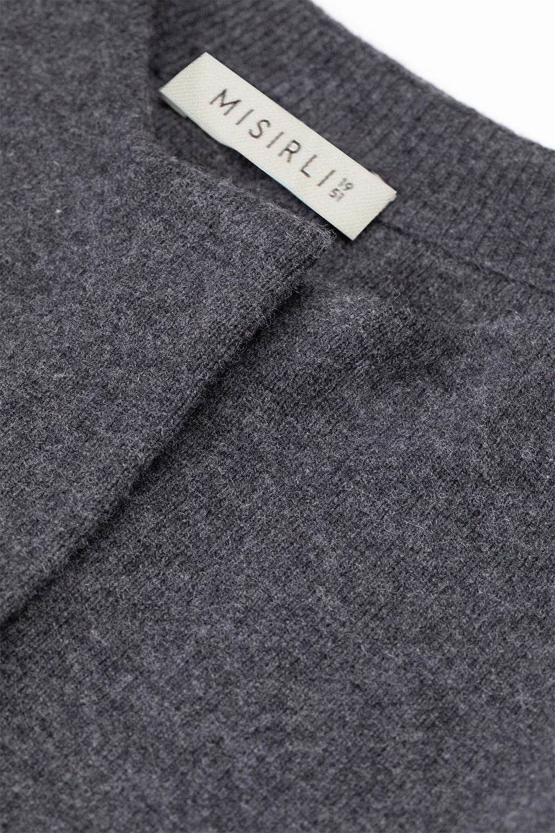 Dark Grey Pocket Button Women's Jacket