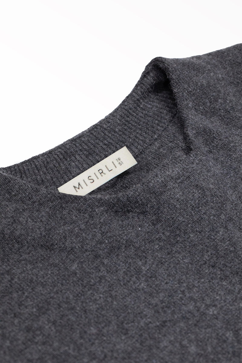 Dark Grey Pocket Button Women's Jacket