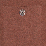 Brown Buttoned Pocket Women's Jacket