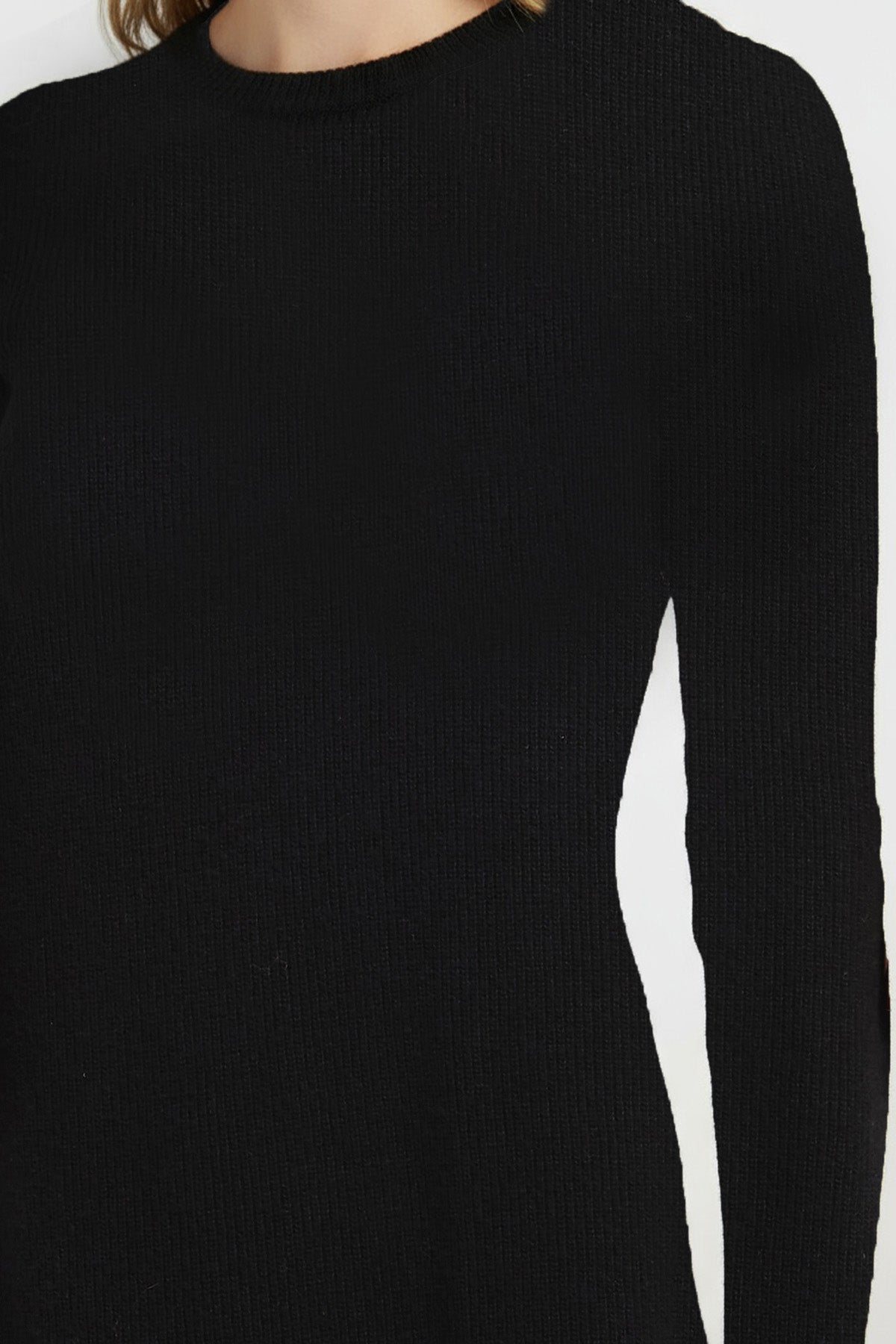 Black Thessaloniki Knit Long Dress