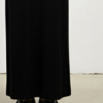 Black Thessaloniki Knit Long Dress