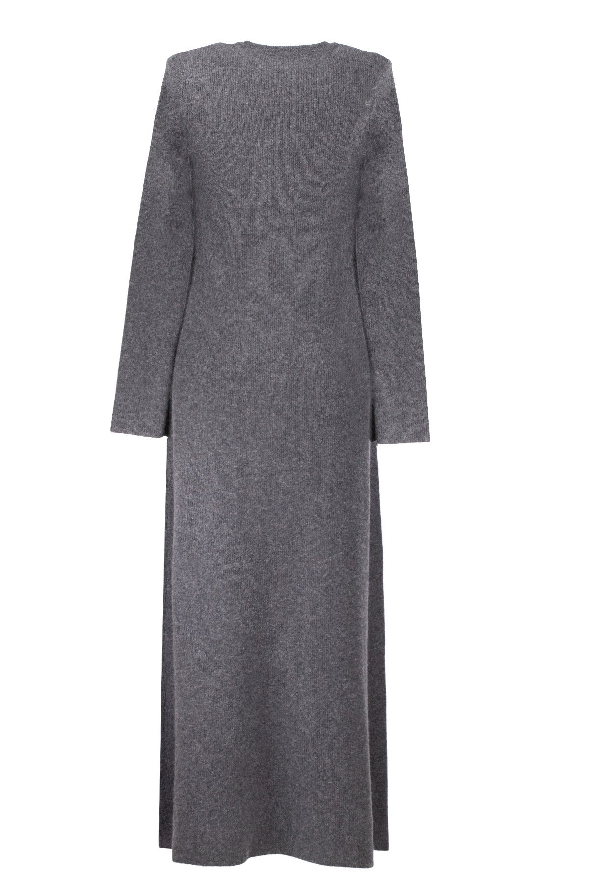 Dark Gray Thessaloniki Knit Long Dress