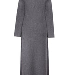 Dark Gray Thessaloniki Knit Long Dress