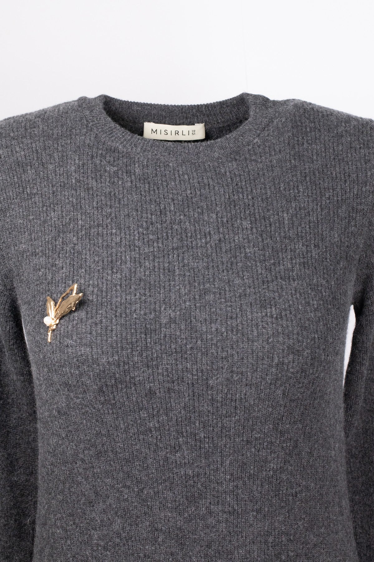 Dark Gray Thessaloniki Knit Long Dress