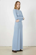 Baby Blue Thessaloniki Knit Long Dress