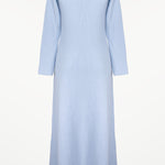 Baby Blue Thessaloniki Knit Long Dress