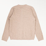 Camel Knit Patterned Women's Cardigan