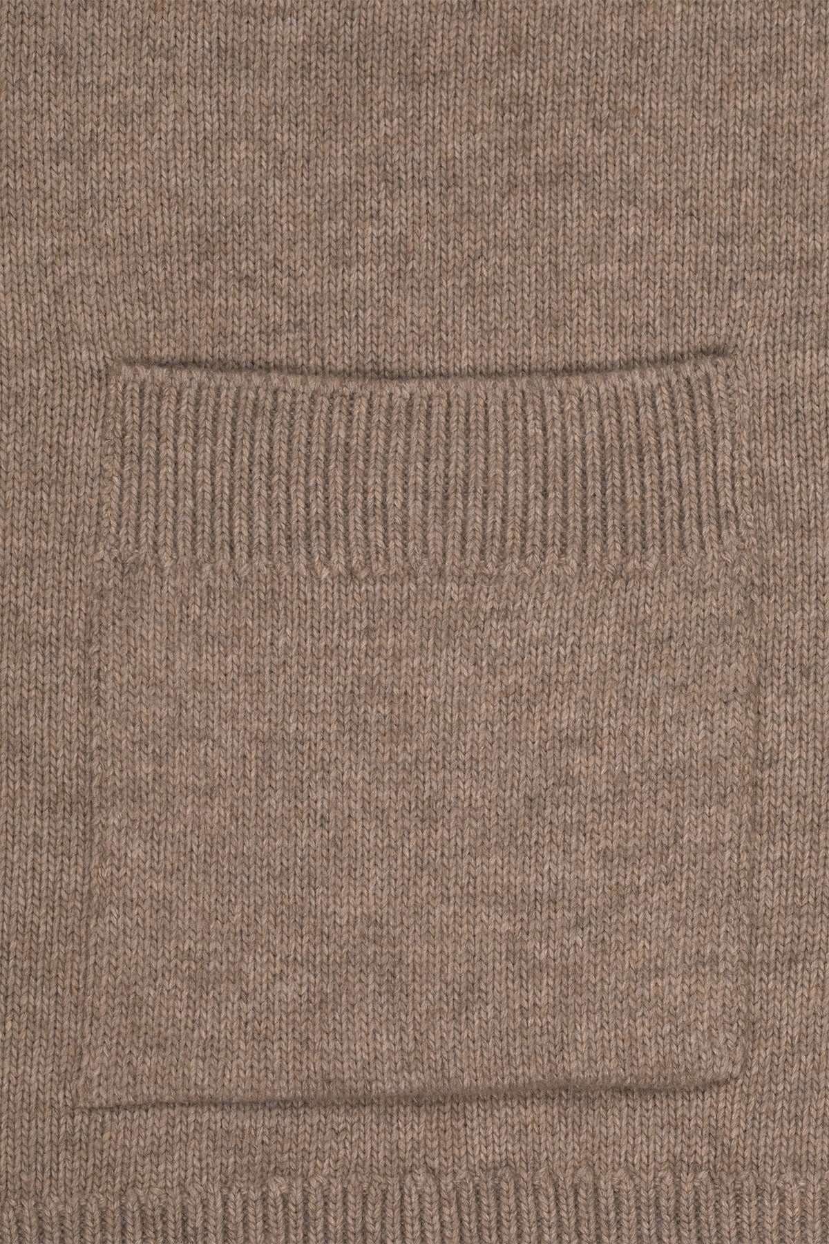 Camel Buttoned Midi Women's Cardigan