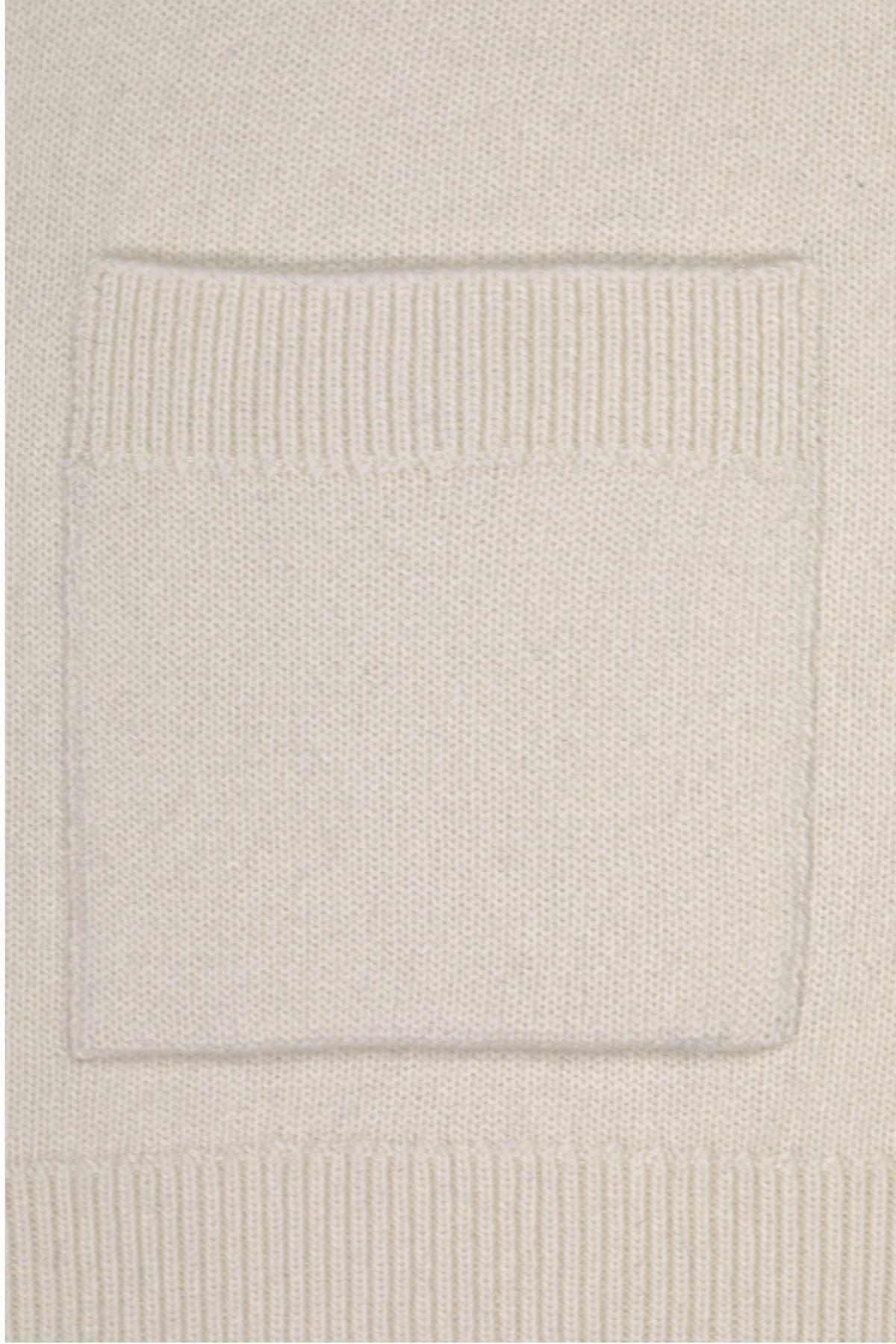 Ecru Buttoned Midi Women's Cardigan