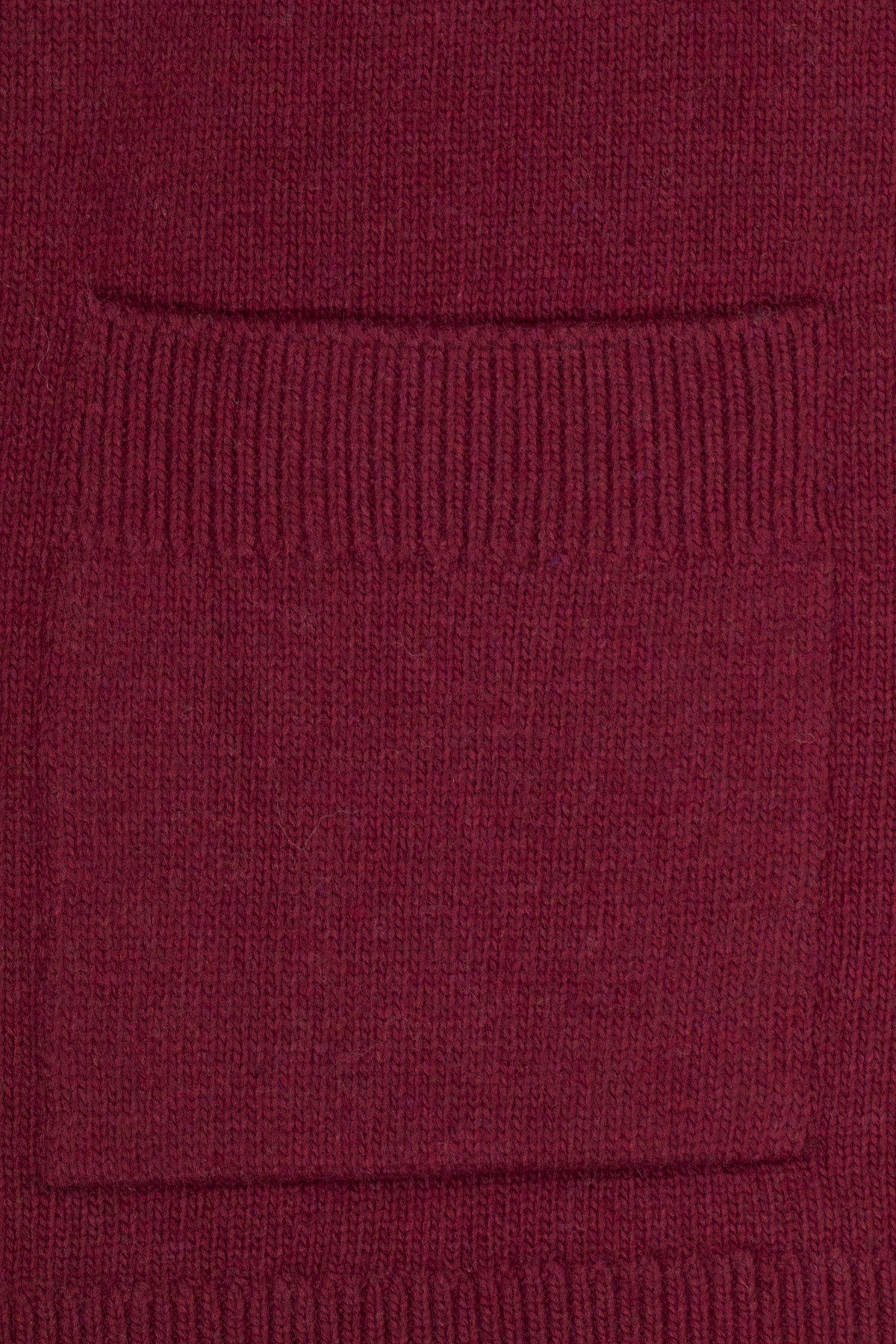 Plum Buttoned Midi Women's Cardigan