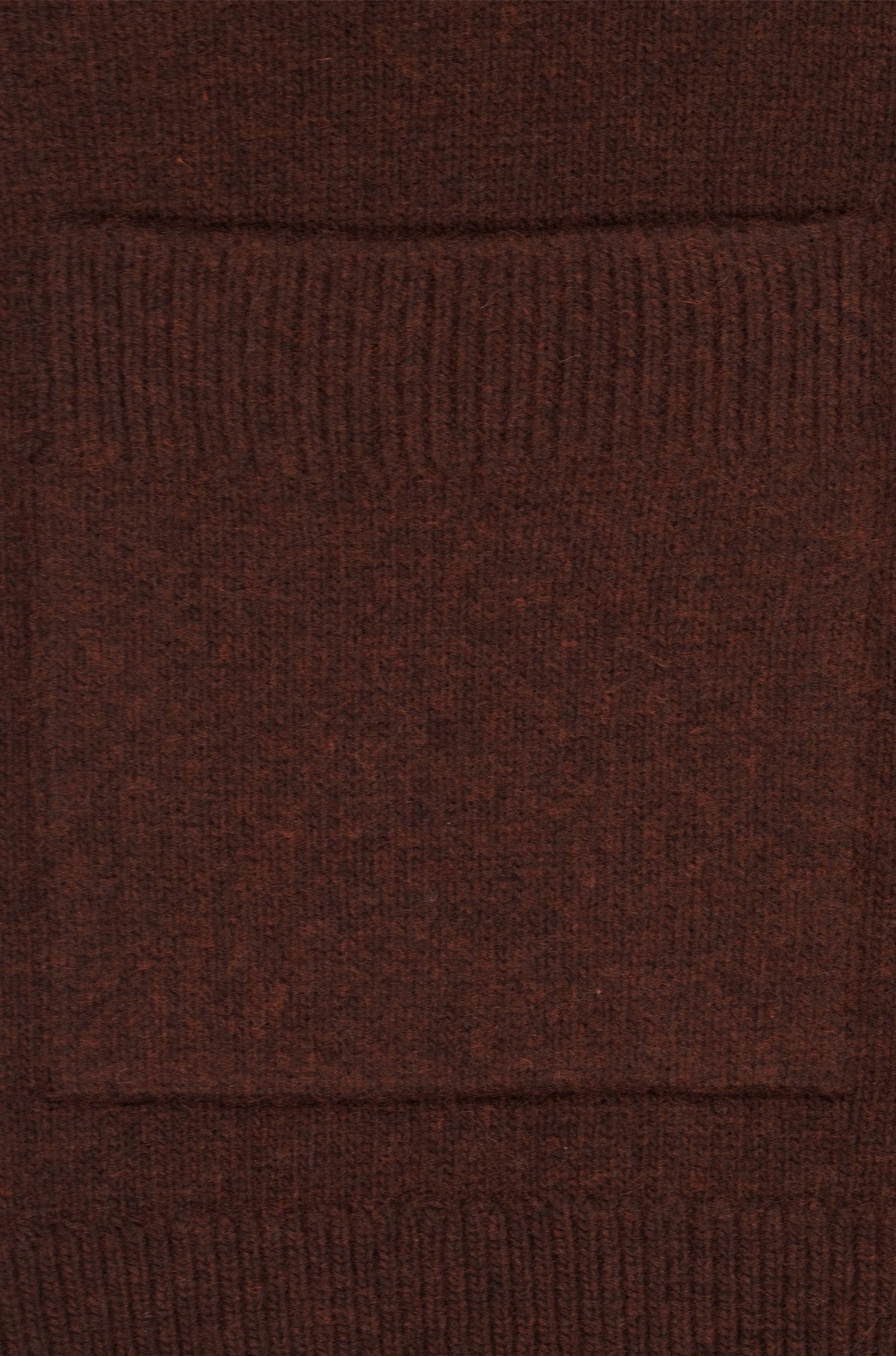 Brown Buttoned Midi Women's Cardigan