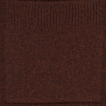 Brown Buttoned Midi Women's Cardigan