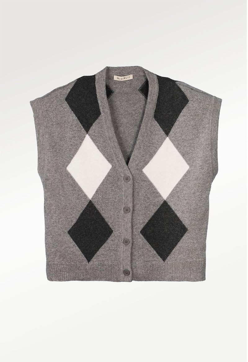 Women's Multicolor Patterned Sweater