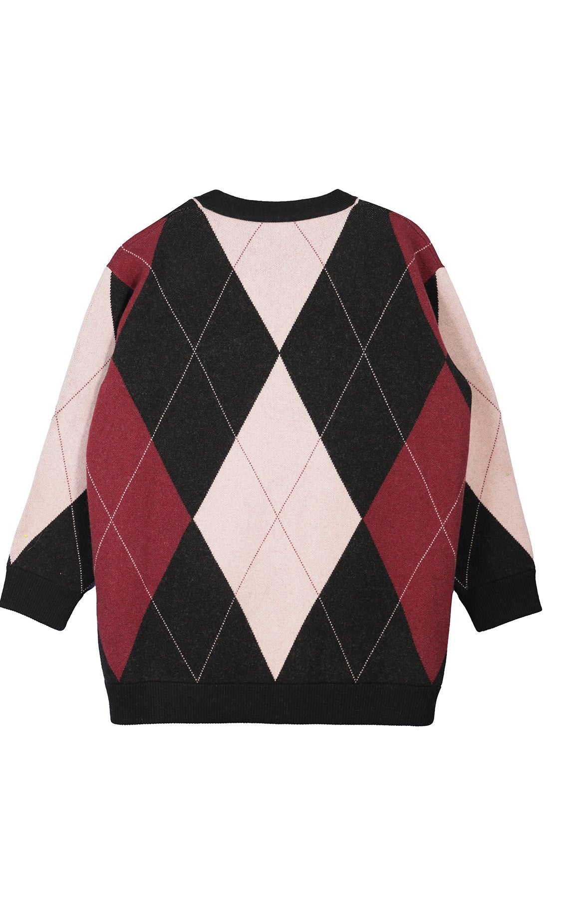 Multicolor Baklava Patterned Women's Cardigan