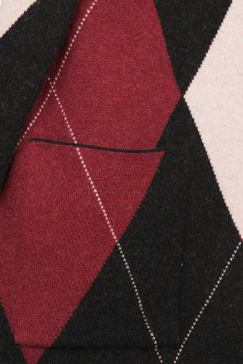 Multicolor Baklava Patterned Women's Cardigan