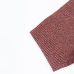 Brown Stone and Beaded Women's Sweater