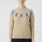 Women's Multicolor Jacquard Sweater