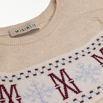 Women's Multicolor Jacquard Sweater