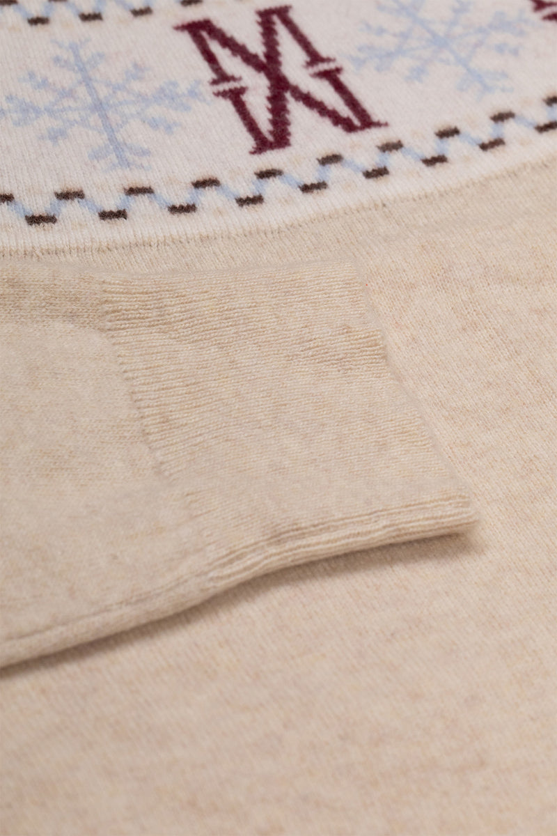 Women's Multicolor Jacquard Sweater