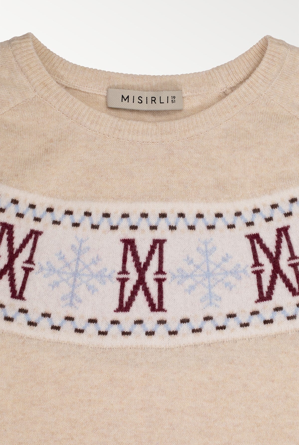 Women's Multicolor Jacquard Sweater