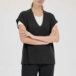 Dark Gray V-Neck Women's Sweater