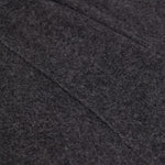 Dark Gray Ribbed Wide-Leg Women's Pants