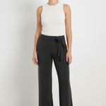 Dark Gray Waistband Women's Pants