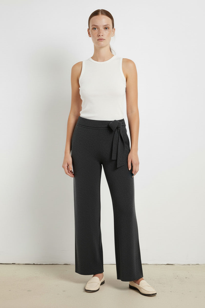 Dark Gray Waistband Women's Pants