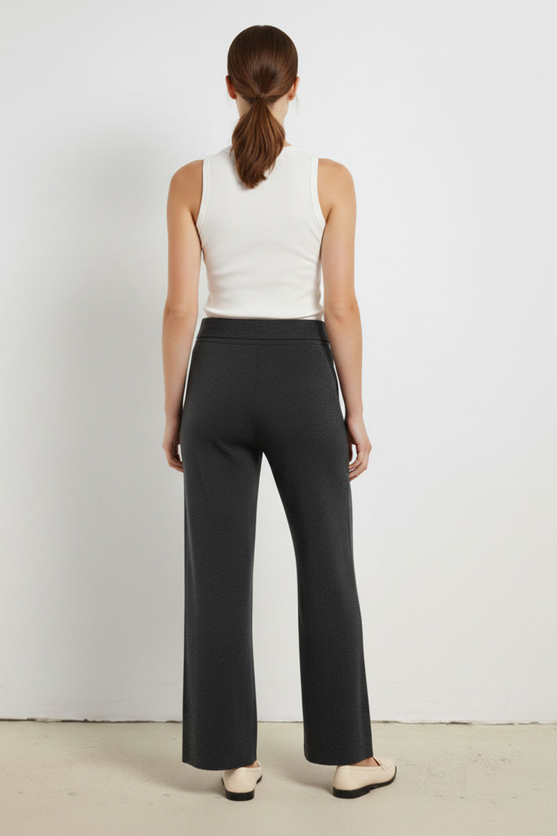 Dark Gray Waistband Women's Pants