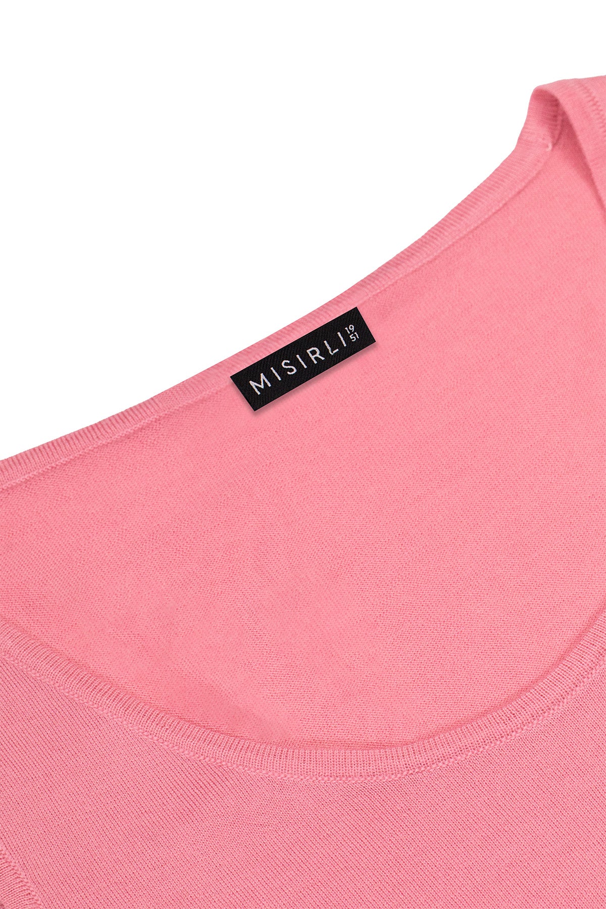 Pink Sleeveless U-Neck Women's Athletic Shirt
